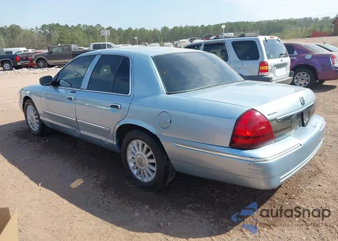 2008 Mercury Grand Marquis Ls z USA, uszkodzony, nr VIN 2MEFM75VX8X656844